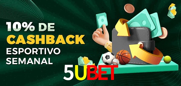 10% de bônus de cashback na 5UBET